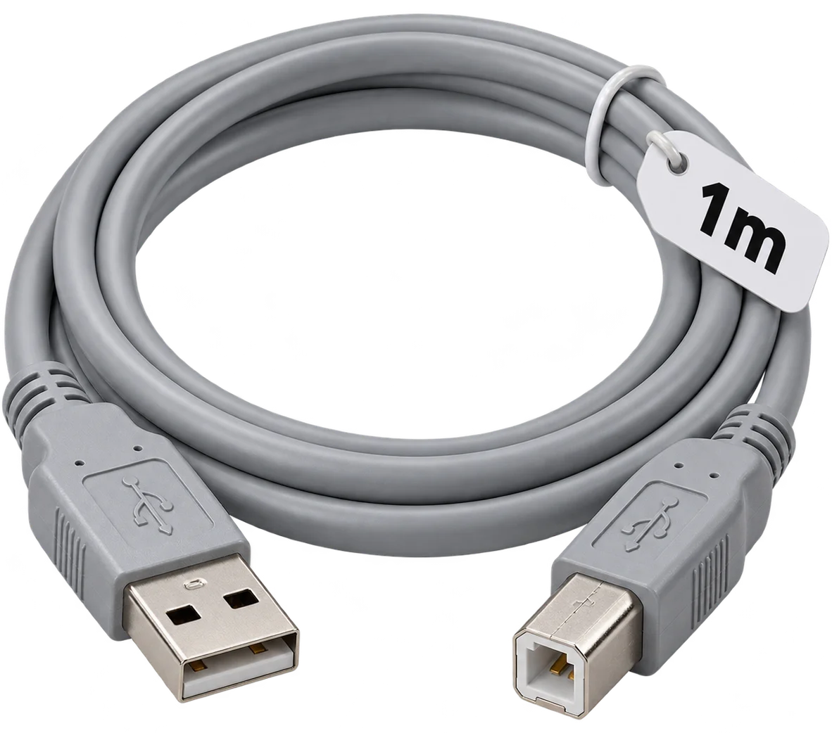 Generic USB-A to USB-B Printer Cable 1m
