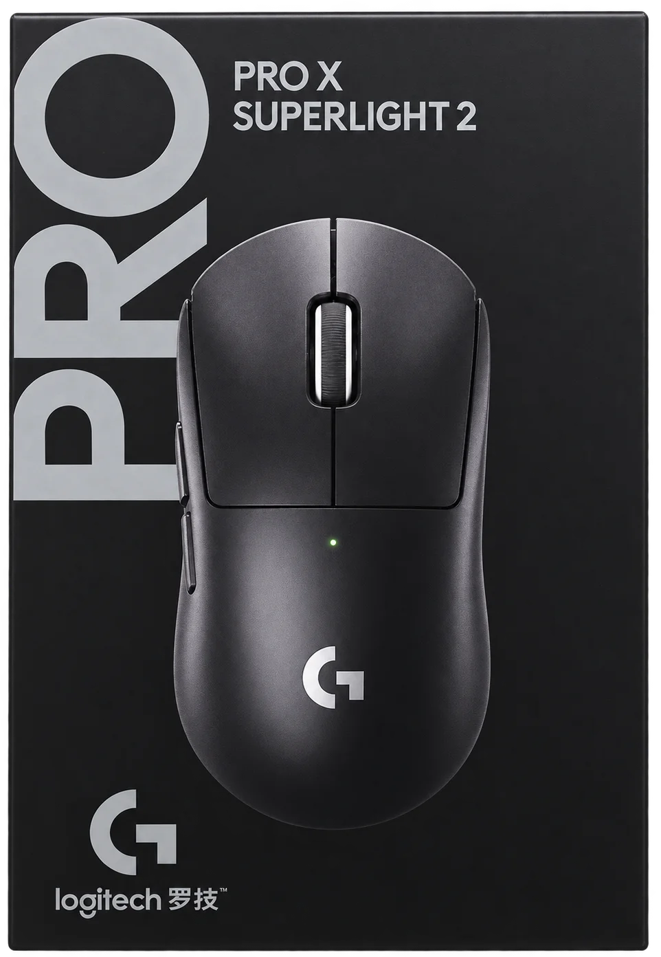 Logitech G PRO X SUPERLIGHT 2 Wireless Gaming Mouse – Black