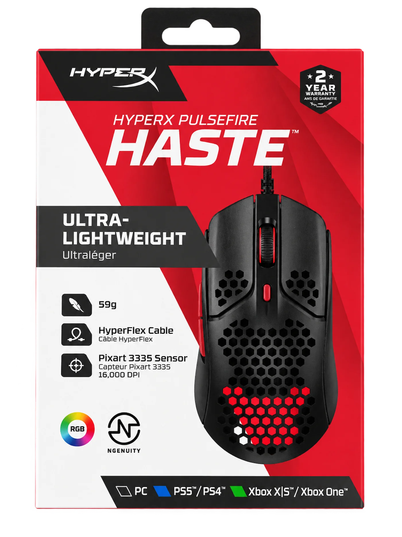 HyperX Pulsefire Haste Wired Gaming Mouse