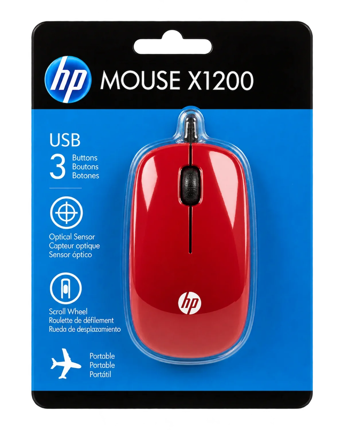 HP X1200 Wired Mouse