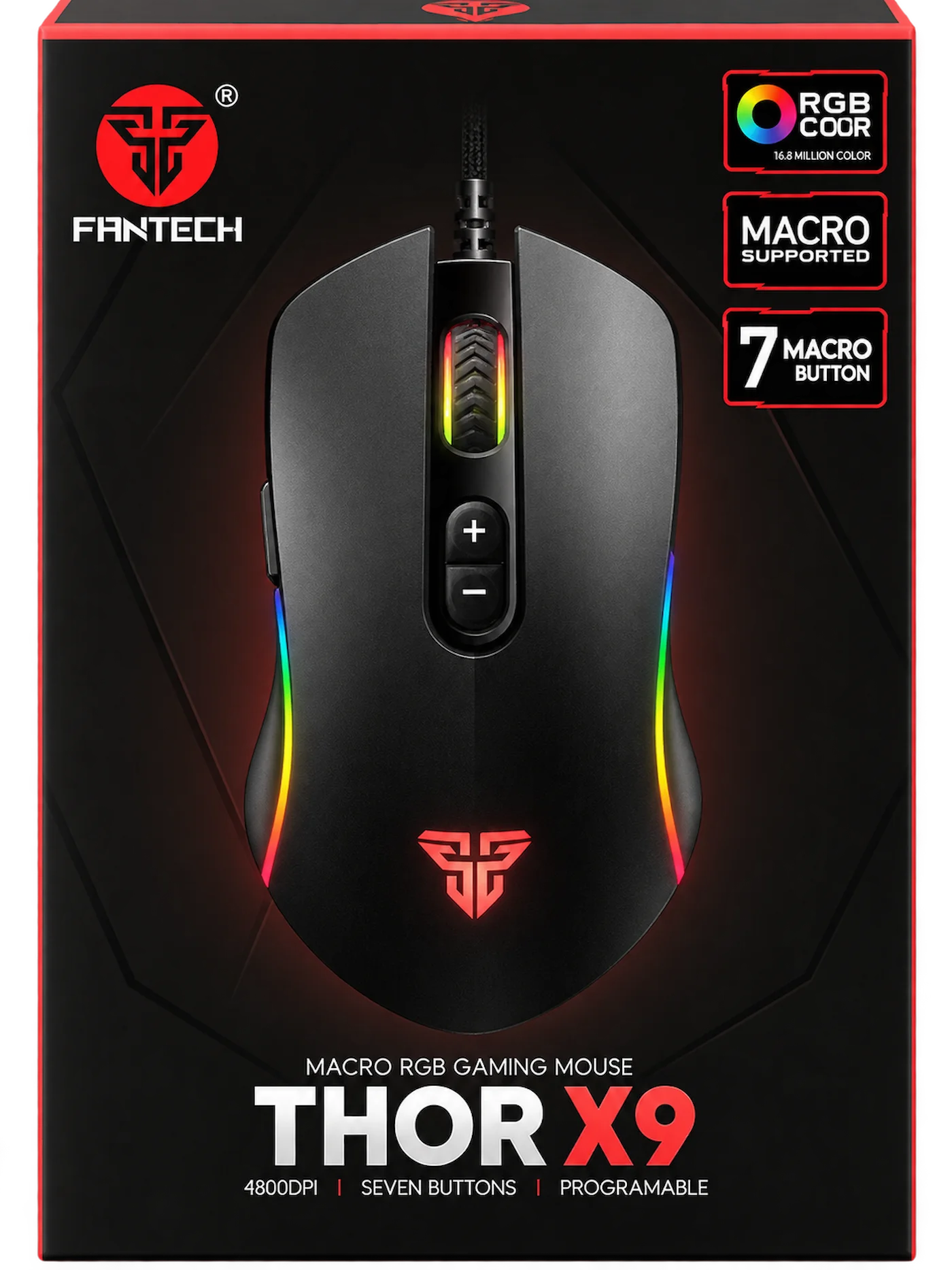 Fantech Thor X9 Wired Gaming Mouse