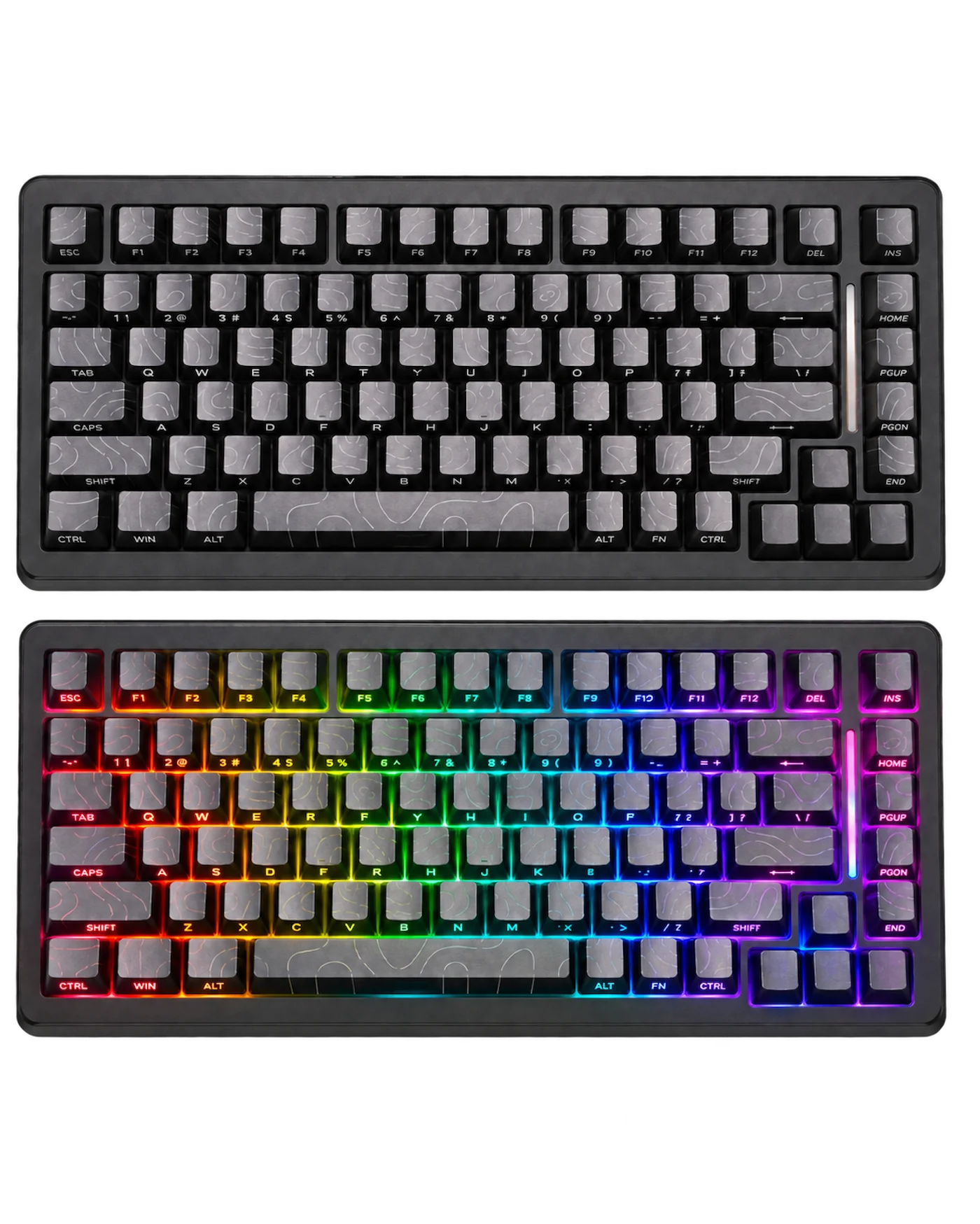 Attack Shark X82 Pro HE Magnetic Gaming Keyboard – Black