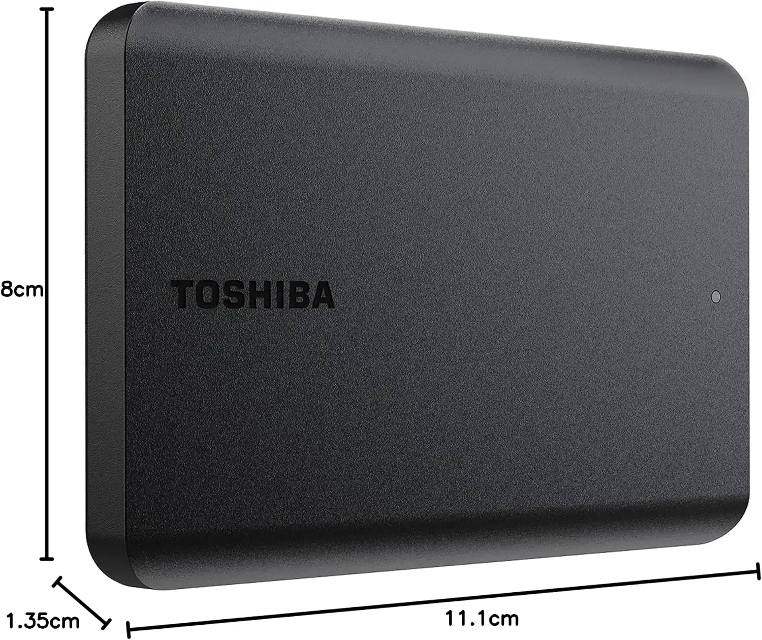 Toshiba Canvio Basics 1TB Portable External HDD image 4