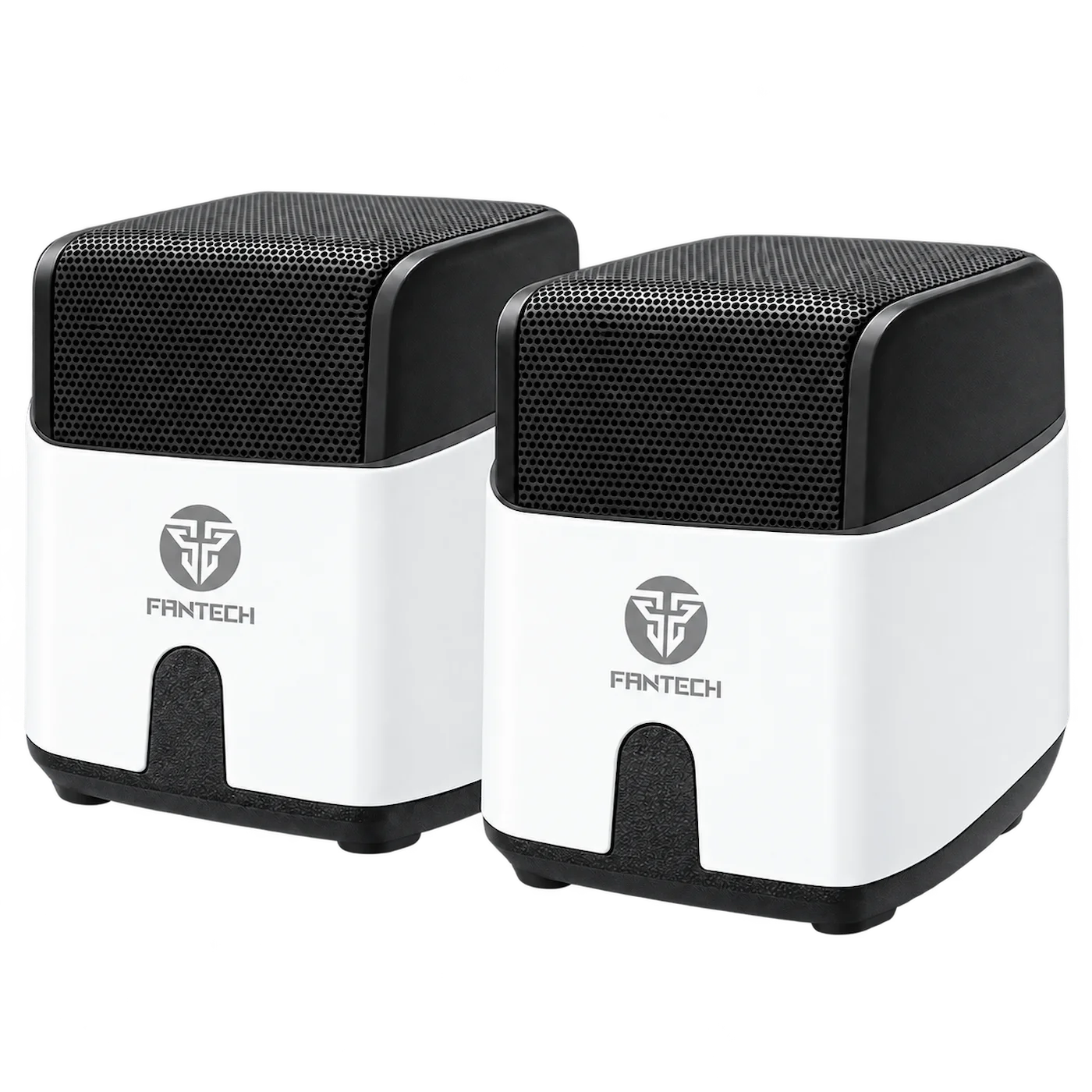 Fantech HELLSCREAM GS201 Gaming & Music Speakers – White/Black