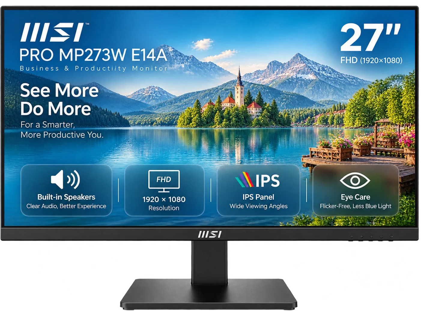 MSI PRO MP273W E14A 27" 144Hz IPS Monitor