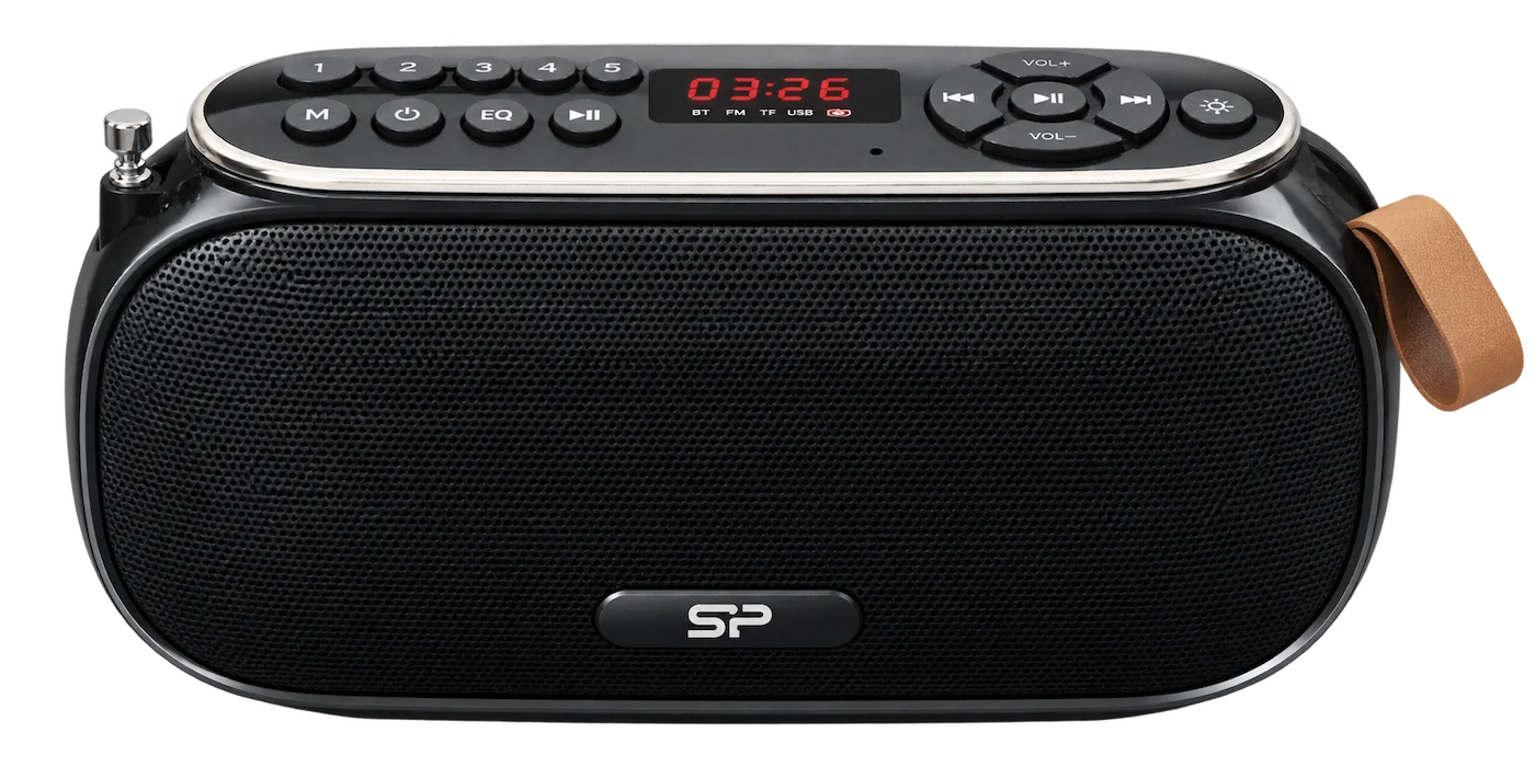 SP BR200 Blast Player Wireless Speaker with Bass Boost – Black