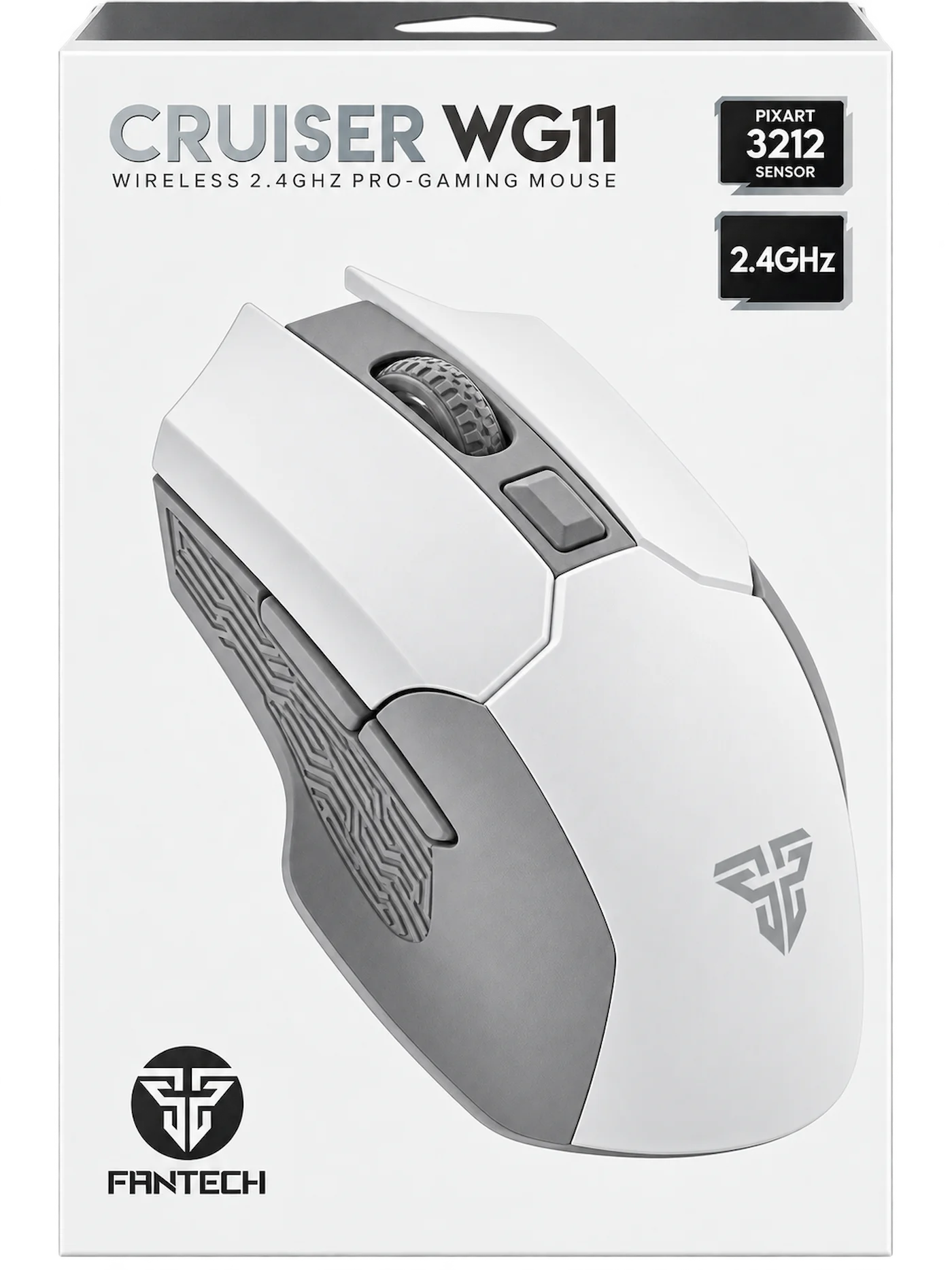 Fantech Cruiser WG11 Wireless Gaming Mouse – White