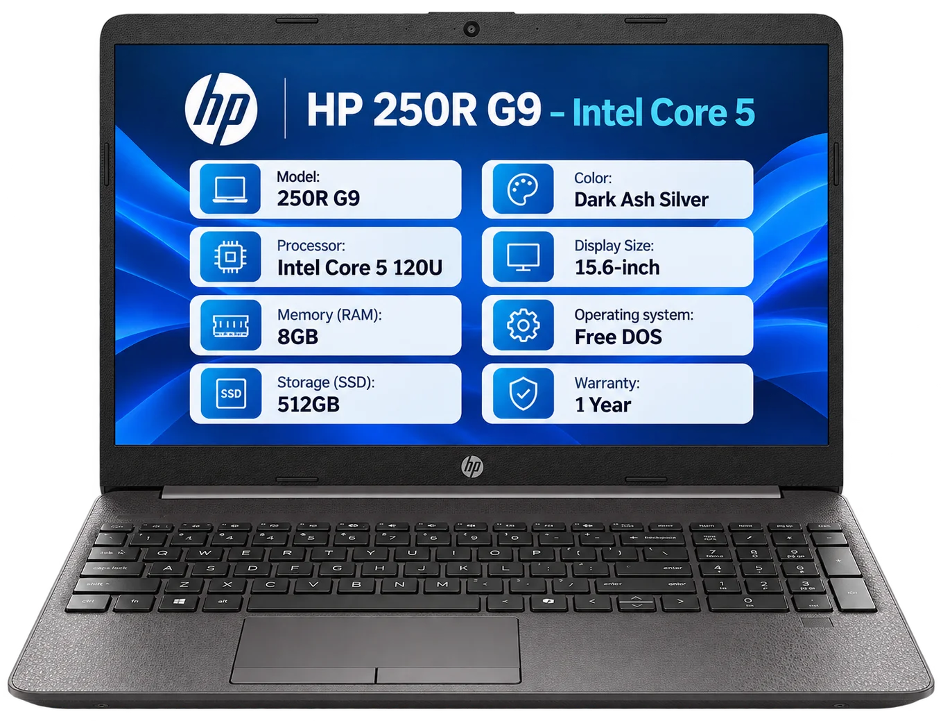 HP 250R G9 – Intel Core 5