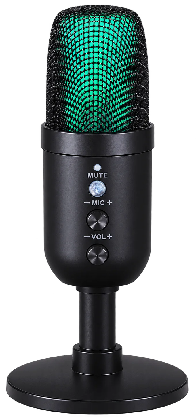 LRUFOB MU1000 RGB USB Condenser Microphone