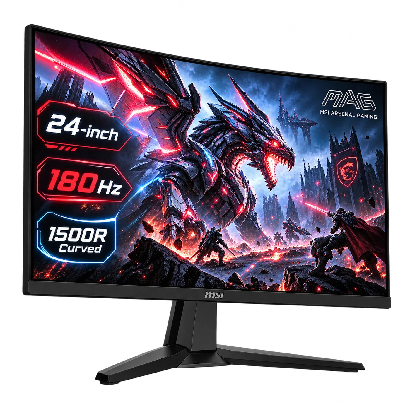 MSI MAG 242C 24" 180Hz Curved Gaming Monitor