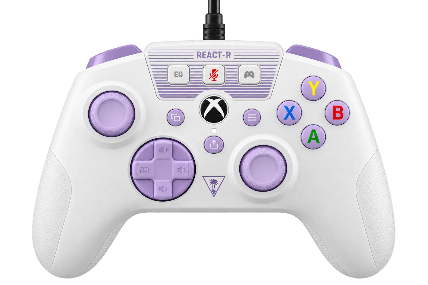 Turtle Beach REACT-R Wired Xbox Controller – White/Purple