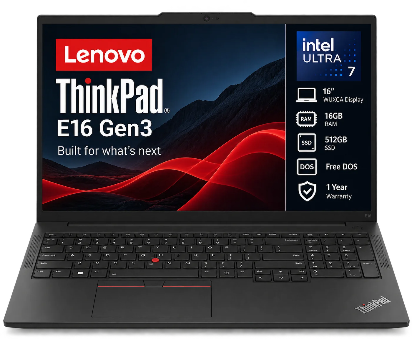 Lenovo ThinkPad E16 Gen3 – Intel Ultra 7
