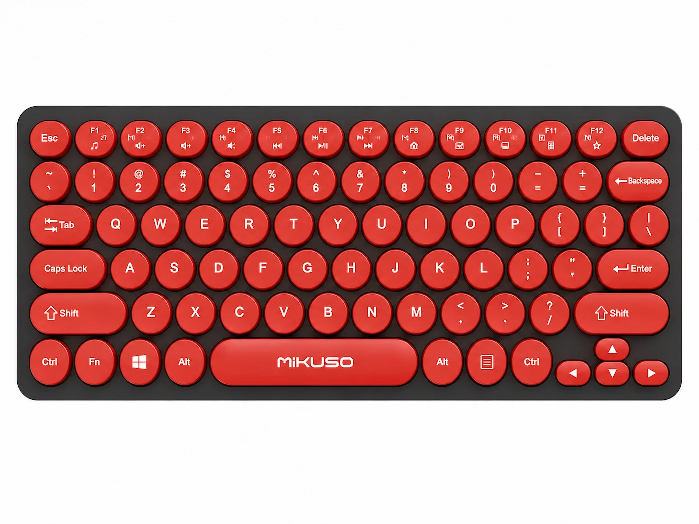 Mikuso Mercury KB-003U Mini Portable Business Keyboard – Red