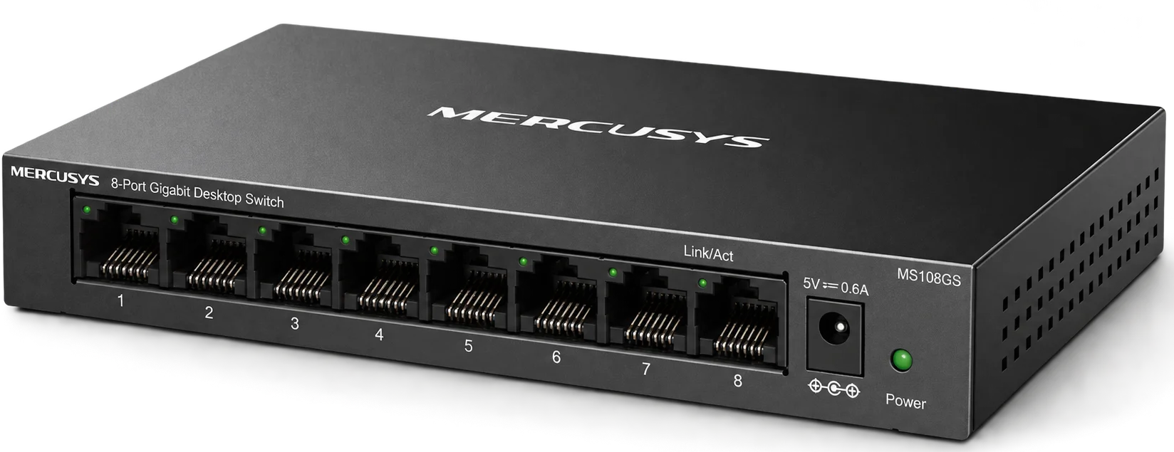 Mercusys MS108GS 8-Port Gigabit Desktop Switch