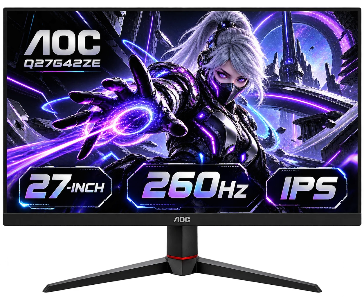 AOC Q27G42ZE 27" 260Hz IPS Gaming Monitor