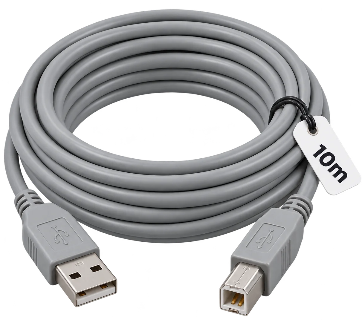 Generic USB-A to USB-B Printer Cable 10m