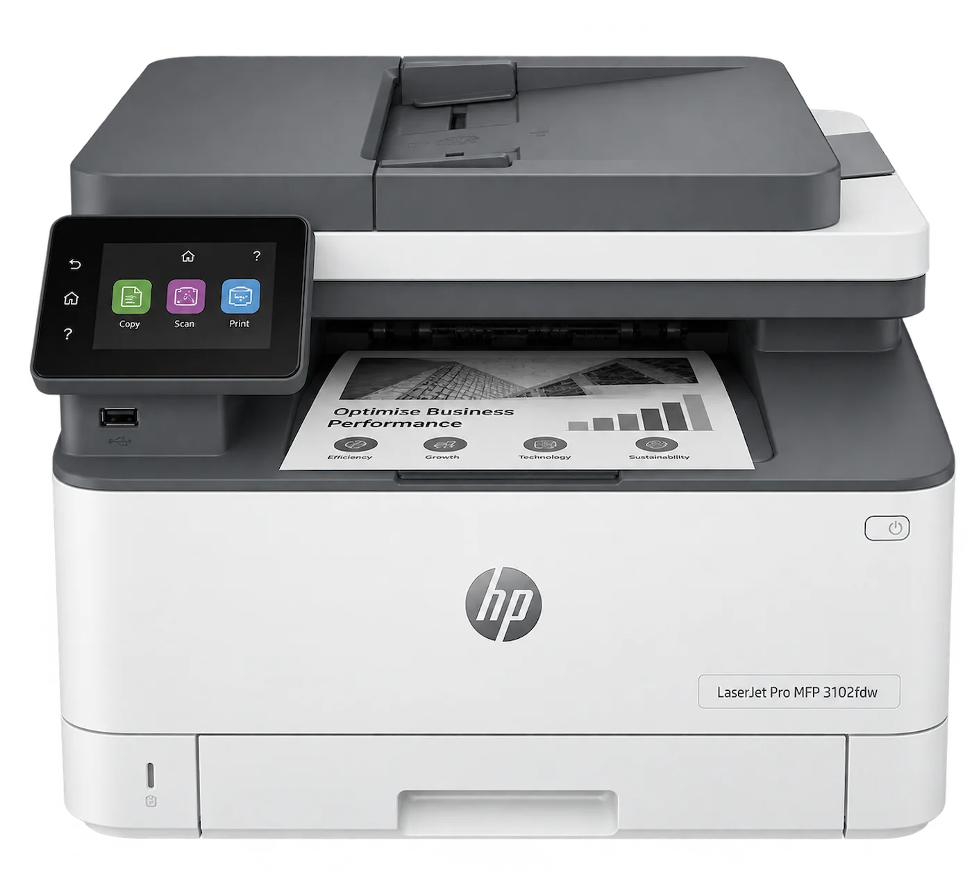 HP LaserJet Pro MFP 3102fdw Printer