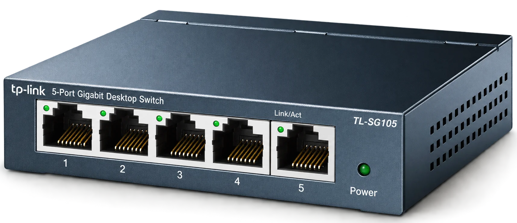 TP-Link TL-SG105S 5-Port Gigabit Desktop Switch