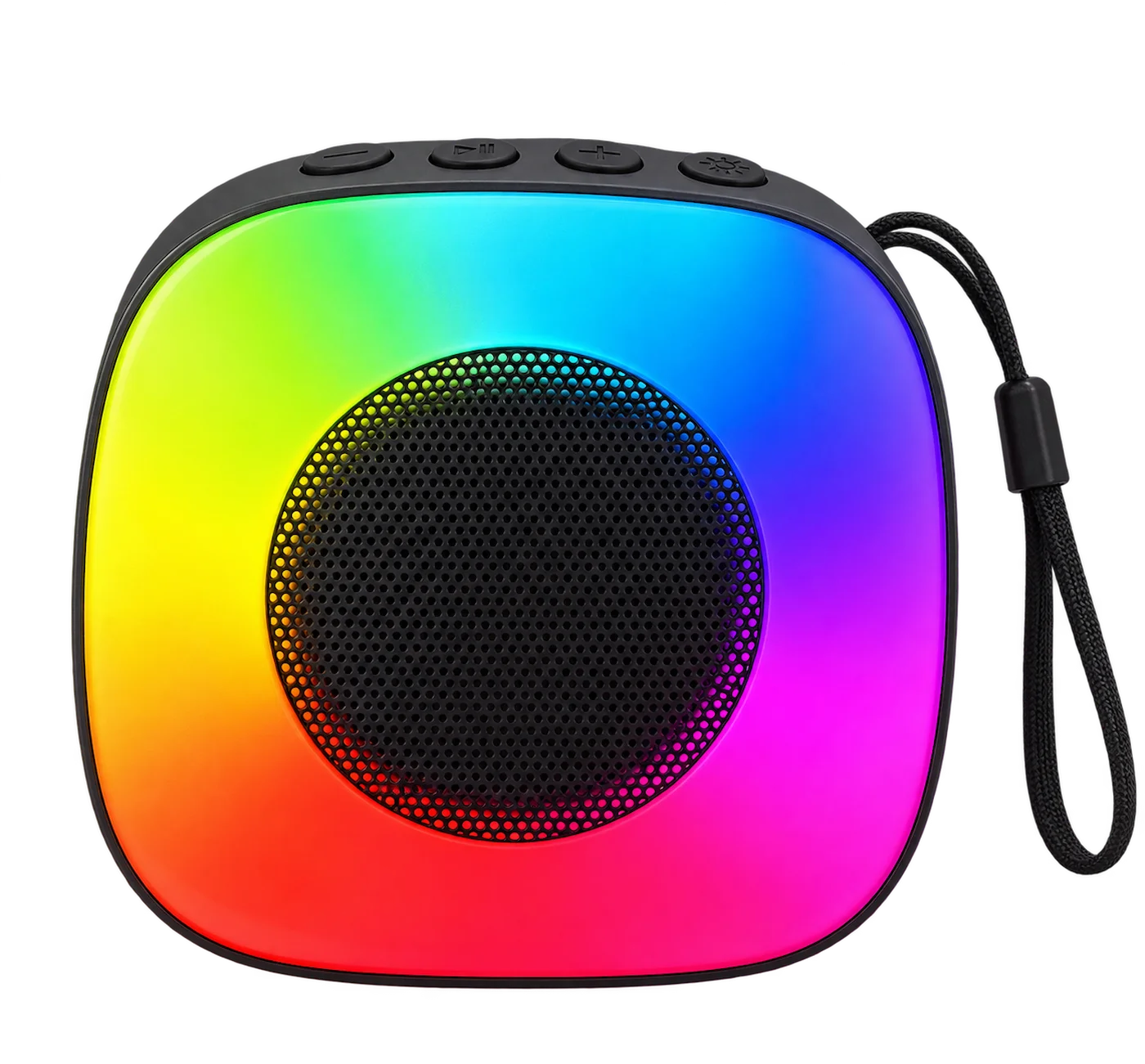Kisonli S17 Portable RGB Speaker – Black