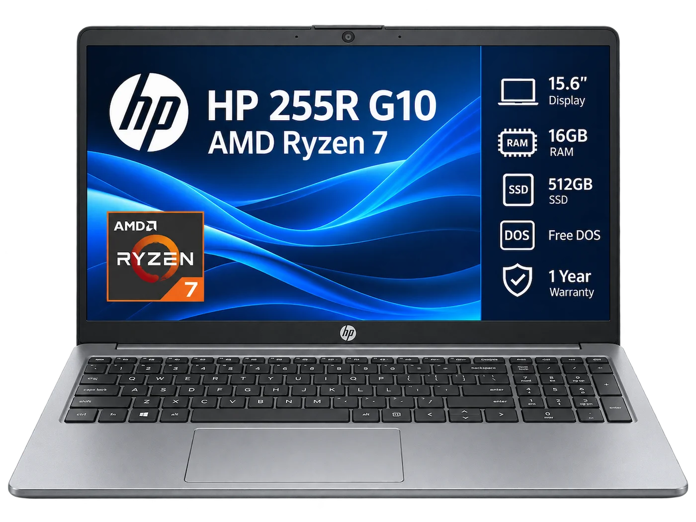 HP 255R G10 – AMD Ryzen 7
