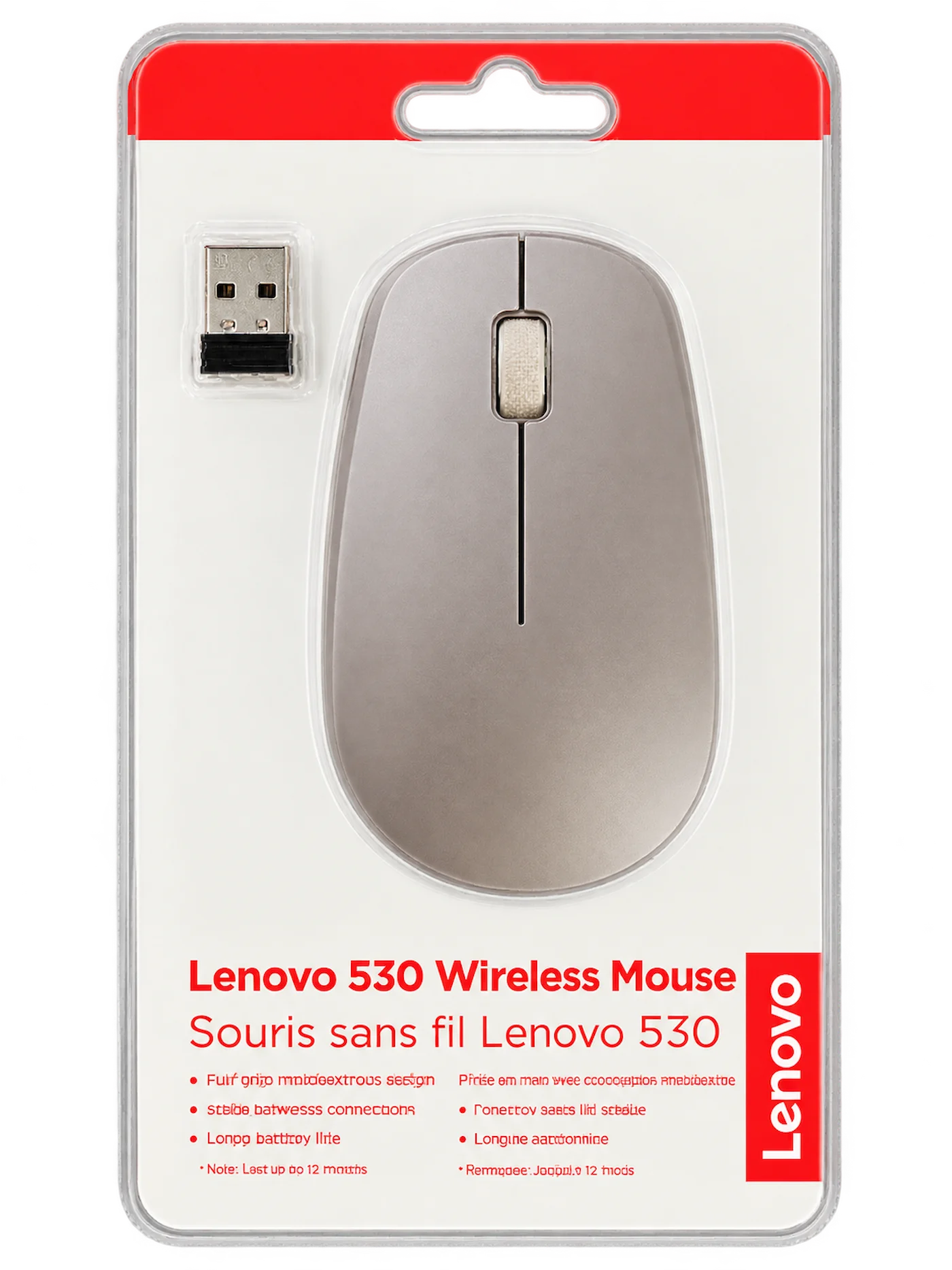 Lenovo 530 Wireless Mouse – Cream