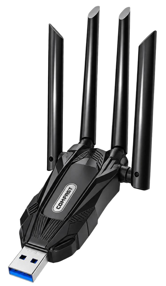Go-Des GD-WPS015 900Mbps Dual-Band USB Wi-Fi Adapter
