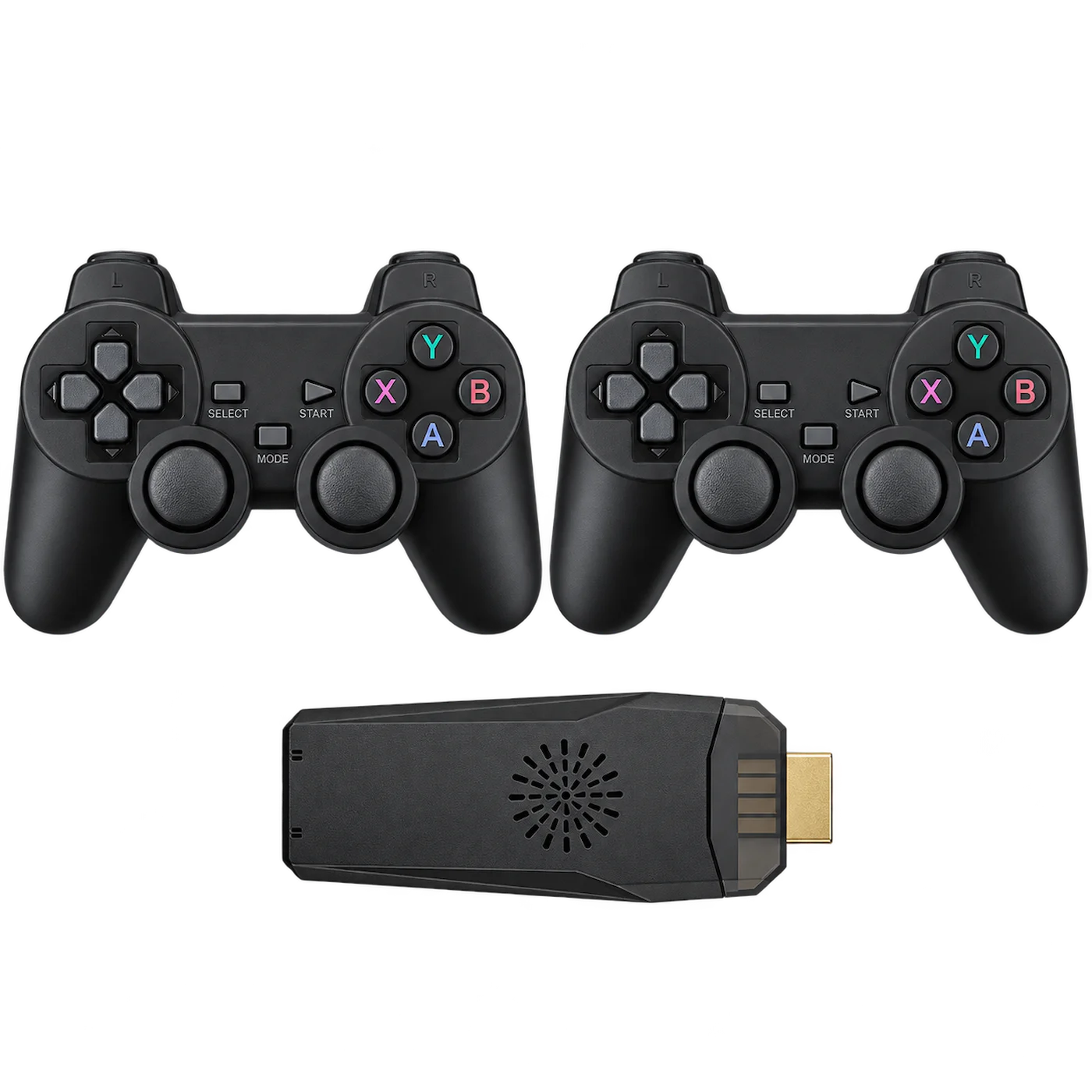 Game Stick Lite Retro Console with 2 Wireless Controllers