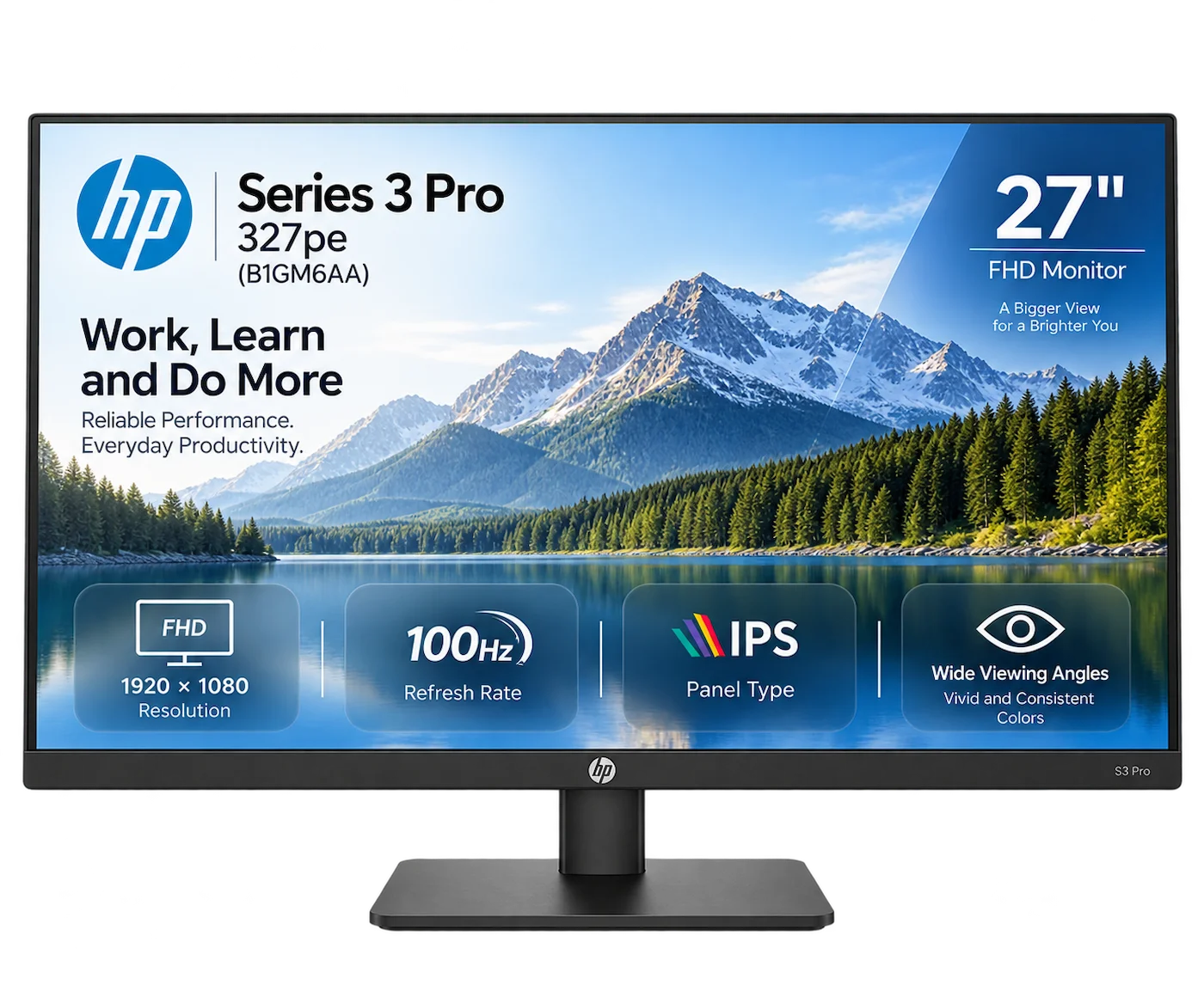 HP Series 3 Pro 327pe 27" FHD Monitor