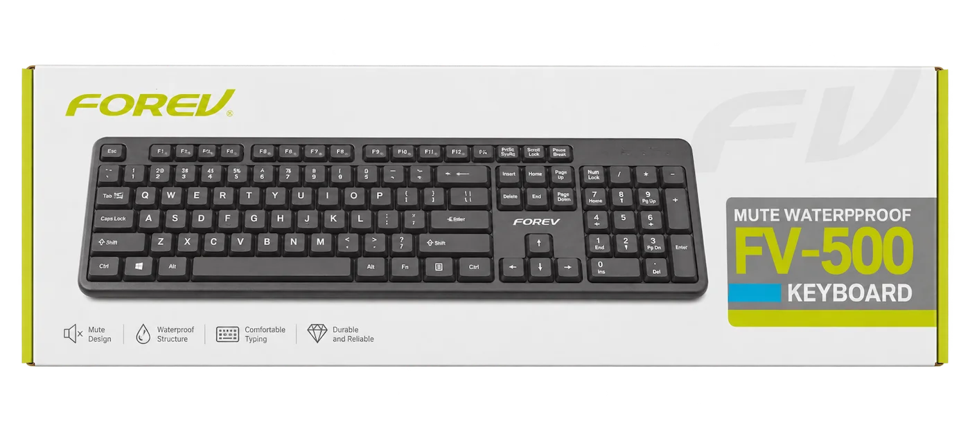 Forev FV-500 Wired Keyboard